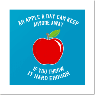 An apple a day Posters and Art